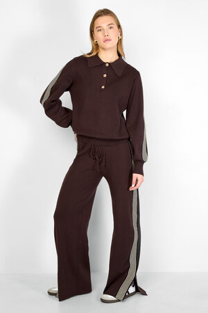 Knitted sweater with stripes h5 Picture6
