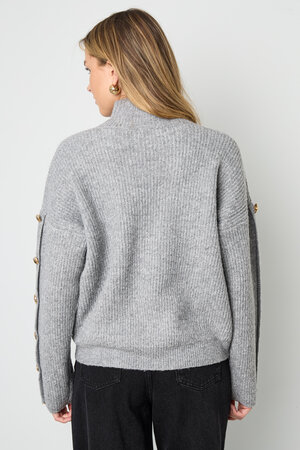 Strick-Polyesterfaser Damen Rollkragenpullover Casual Einfarbig h5 Bild10