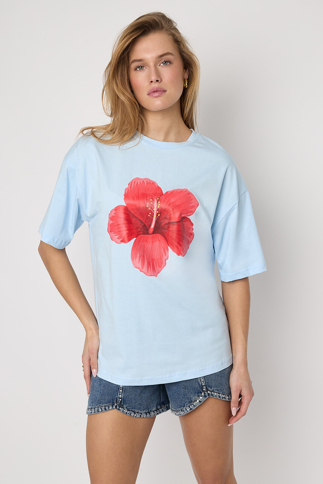 Tropical Flower T Shirt h5Picture5