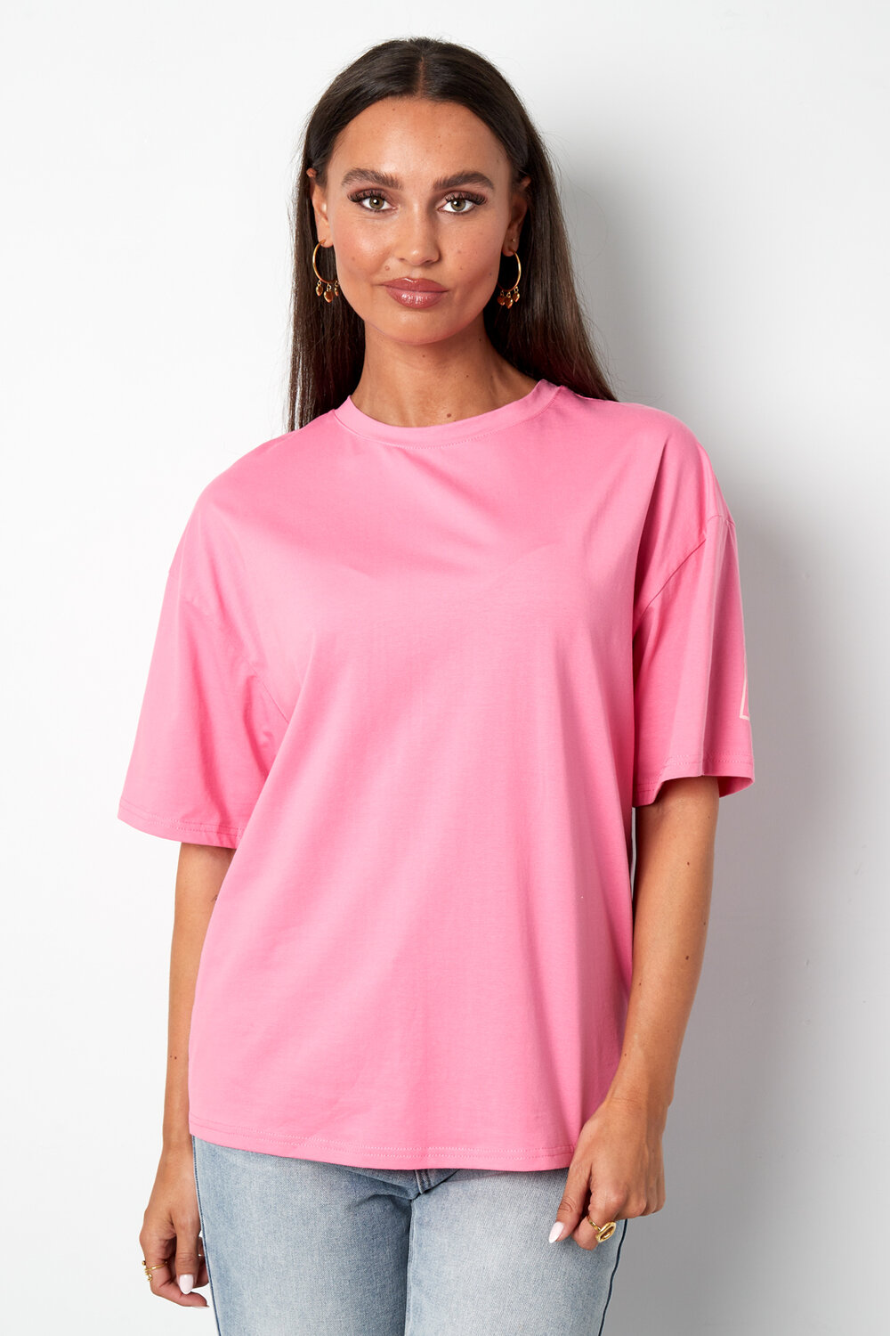 Cotton Women's T-shirt Casual Letters h5Picture12