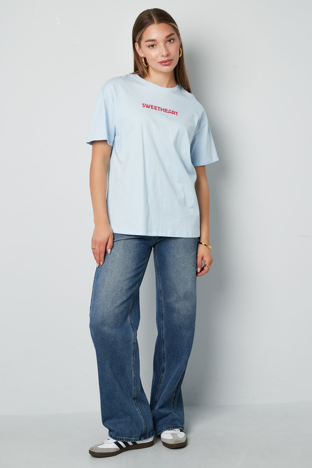 Knitted Women's T-shirt Casual Letters h5 Picture7