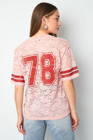 Polyester Fiber Women's T-shirt Sporty Color Clash h5 Picture10