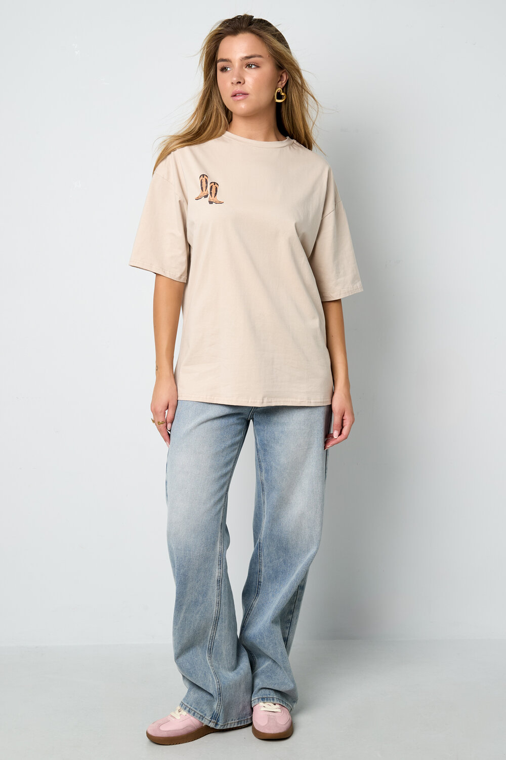 Cotton Knitted Women's T-shirt Casual Cartoon h5Picture8