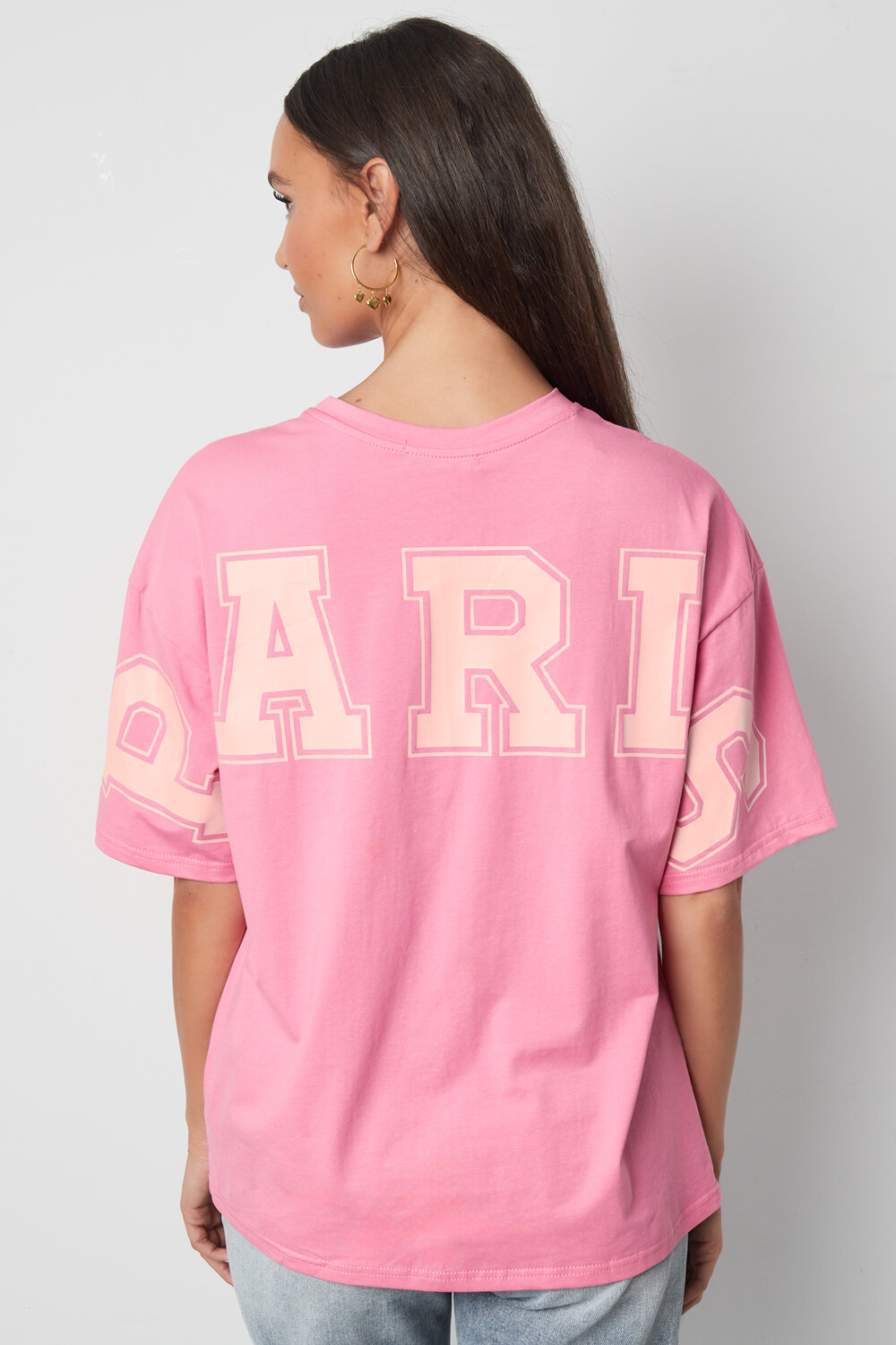 Cotton Women's T-shirt Casual Letters h5Picture10