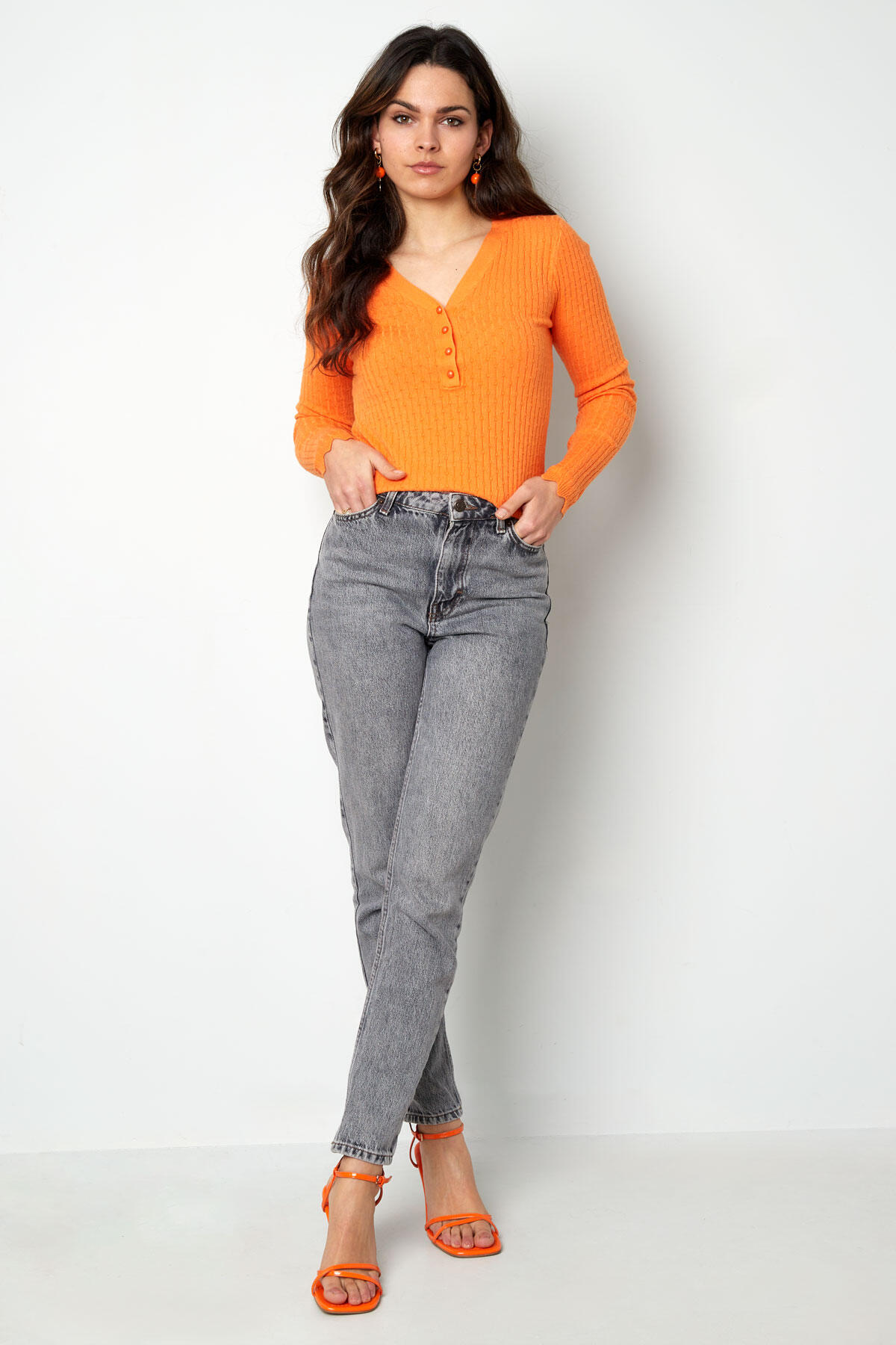 Pullover mit V-Ausschnitt Bild8