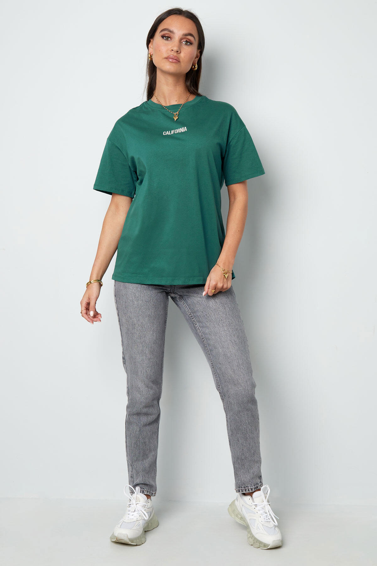 Cotton Women's T-shirt California Cities Print h5 Picture5