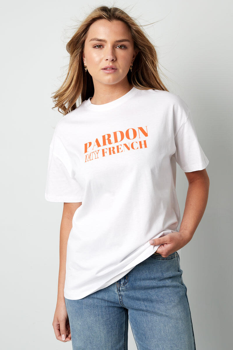 Cotton Women's T-shirt Casual Letters h5 Picture7
