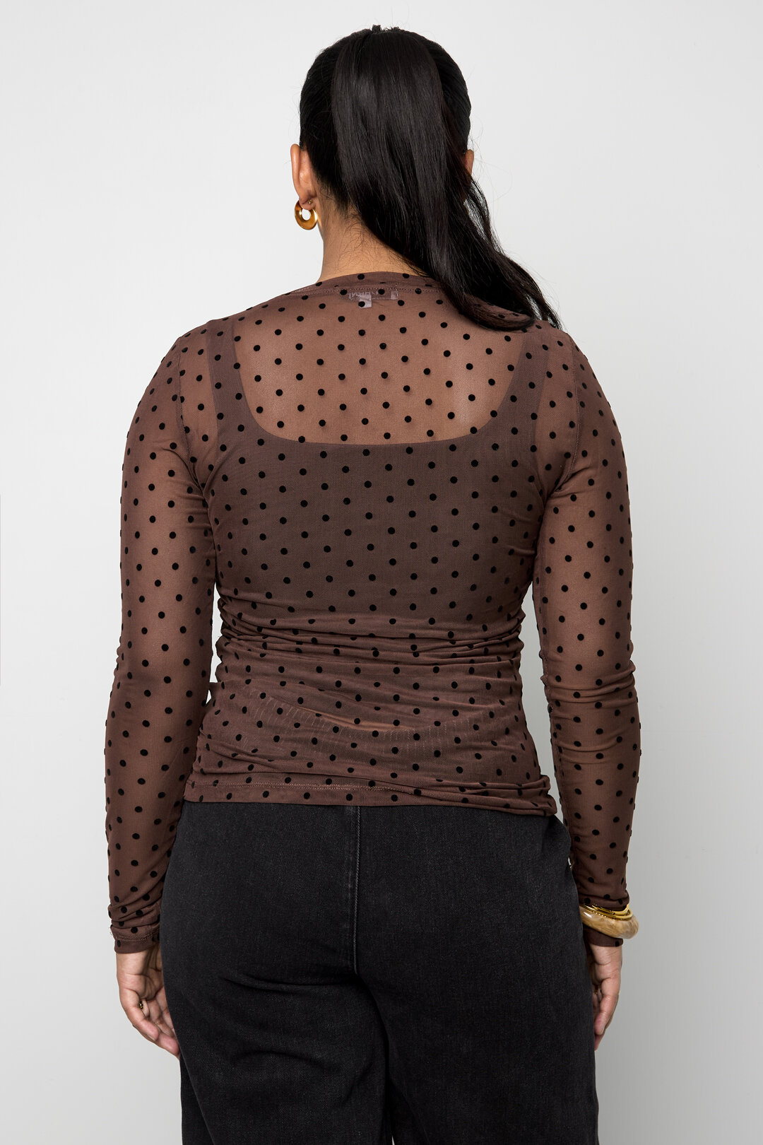 Polkadot Mesh Top h5 Picture5