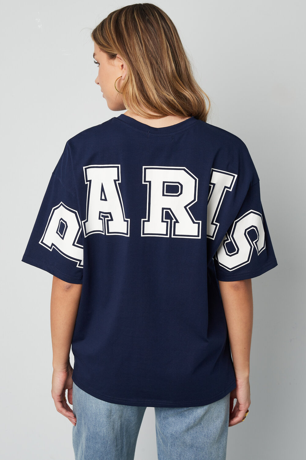 Cotton Women's T-shirt Casual Letters h5Picture8