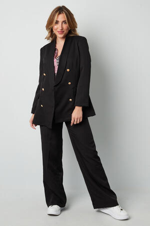 Pantalon met plooi h5 Afbeelding10