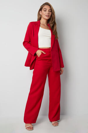 Woven Women's Straight Pants Casual Solid Color h5 Picture9