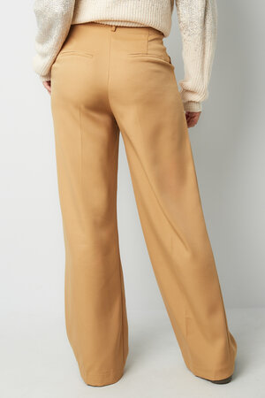 Woven Women's Straight Pants Casual Solid Color h5 Picture14