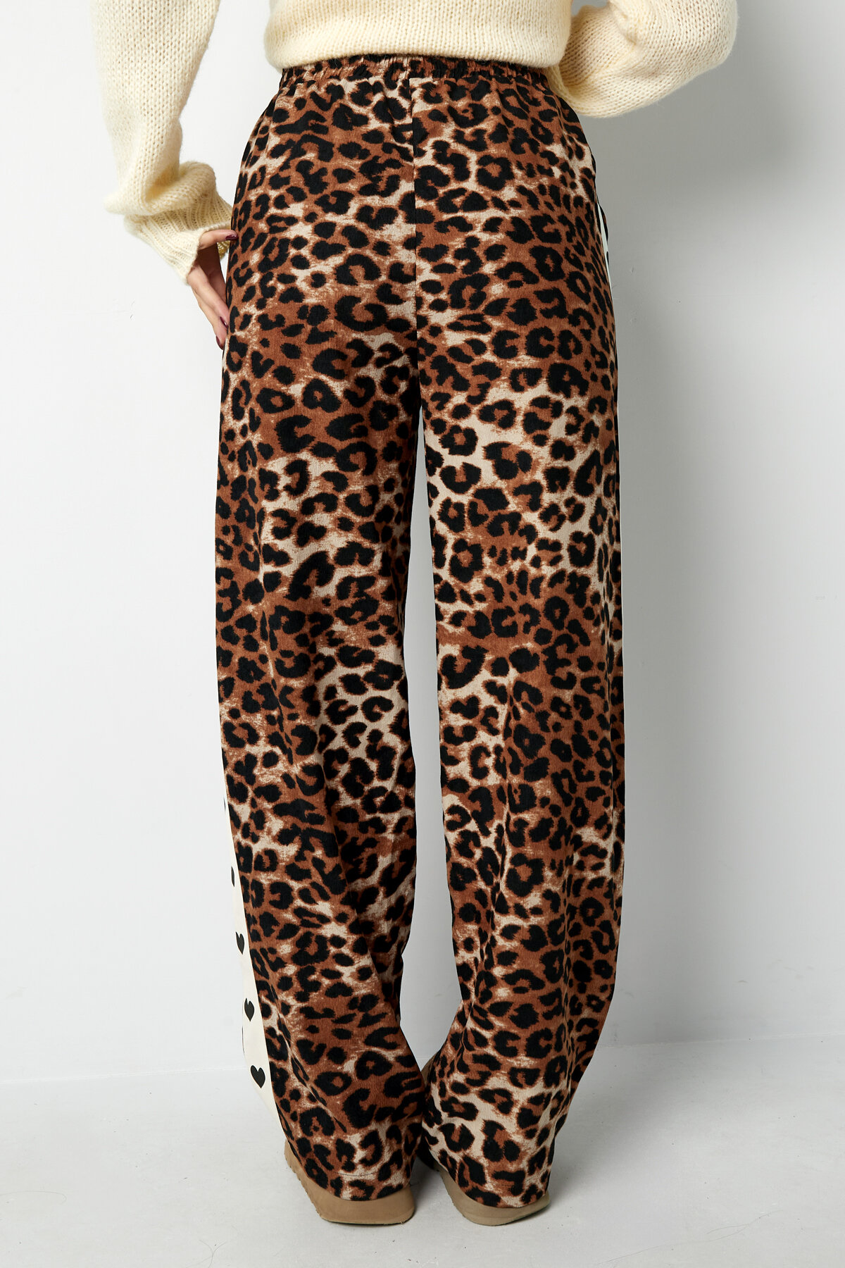 Pantalon léopard pour la vie - marron h5 Image6