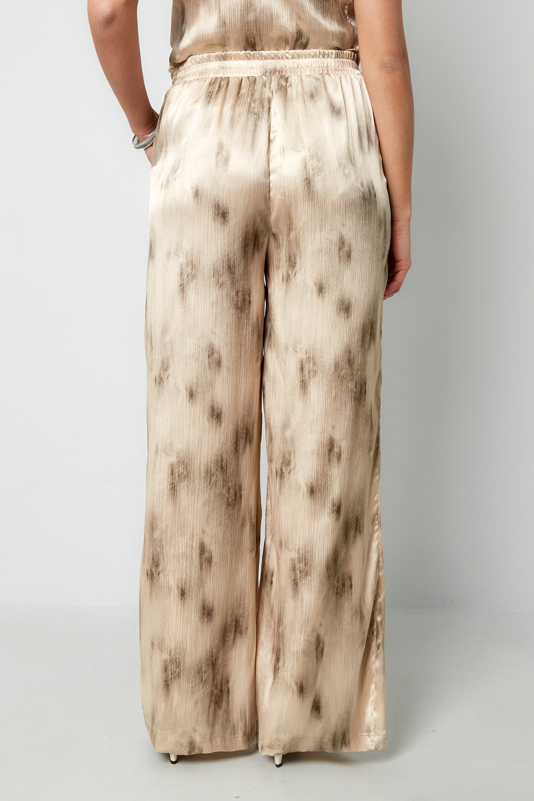 Woven Casual Women's Wide Leg Pants Tie-dye Spring/Summer h5Picture7