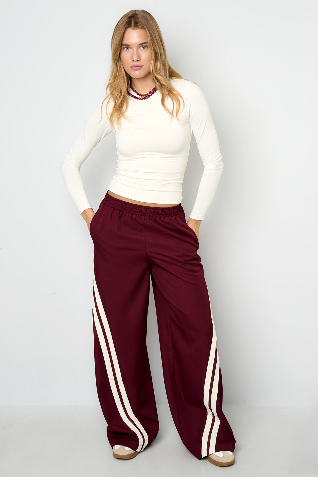 pantaloni a righe Immagine8