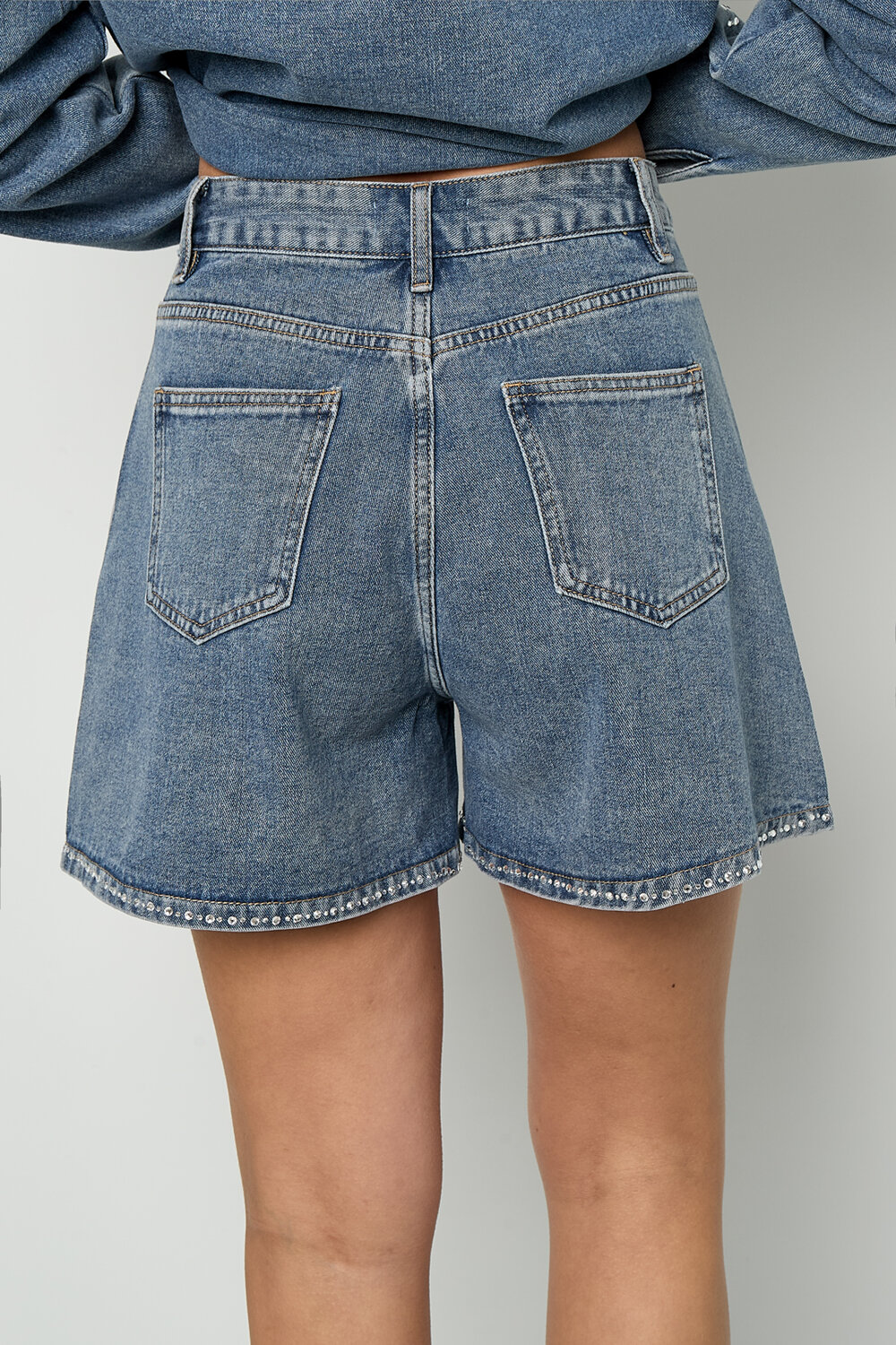 Strass Denim Short h5Picture9