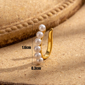 1 Piece Simple Series Simple Geometric Copper No Plating Material Zircon Women Piercing Earrings h5 Picture6