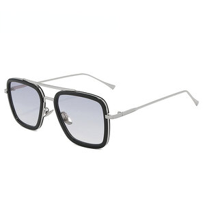 1 Pair Simple Series Daily Solid Color Alloy Women Sunglasses h5 Picture2