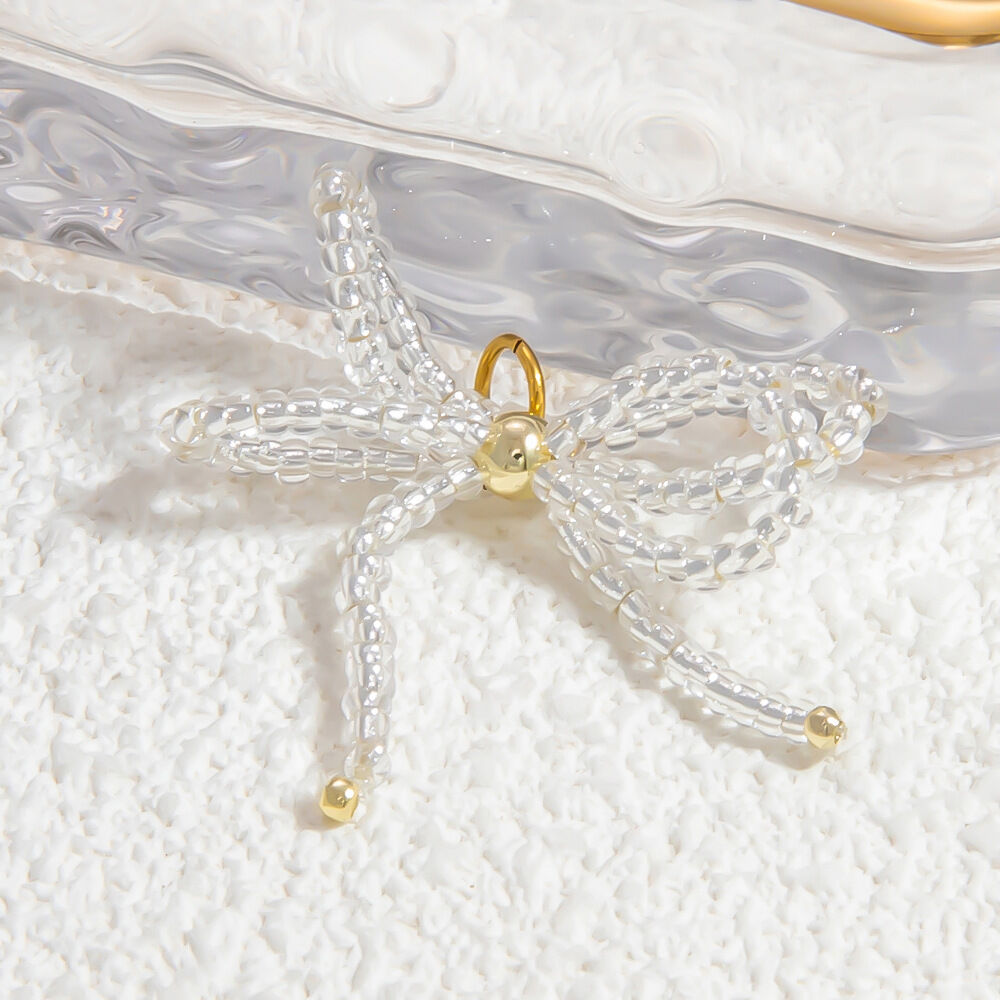 1 par de colgantes de cristal con diseño de plantas dulces de la serie romántica para mujer Imagen10