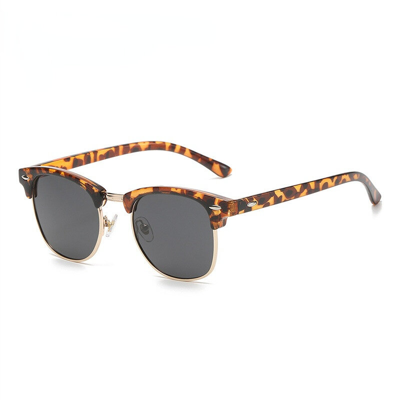 1 Paar Simple Series Alltags-Sonnenbrille aus einfarbigem Kunststoff für Damen