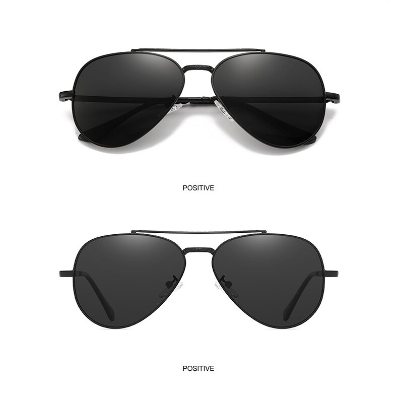 1 paire de lunettes de soleil simples en alliage de couleur unie pour femmes Image4