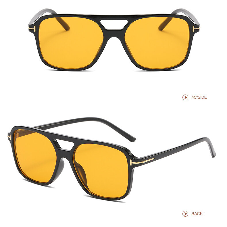 1 Pair Simple Series Daily Solid Color  Women Sunglasses h5 Picture4