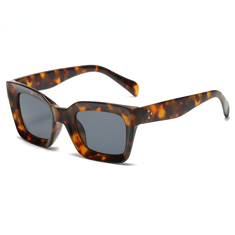 1 pair of simple - style daily color - block women's sunglasses