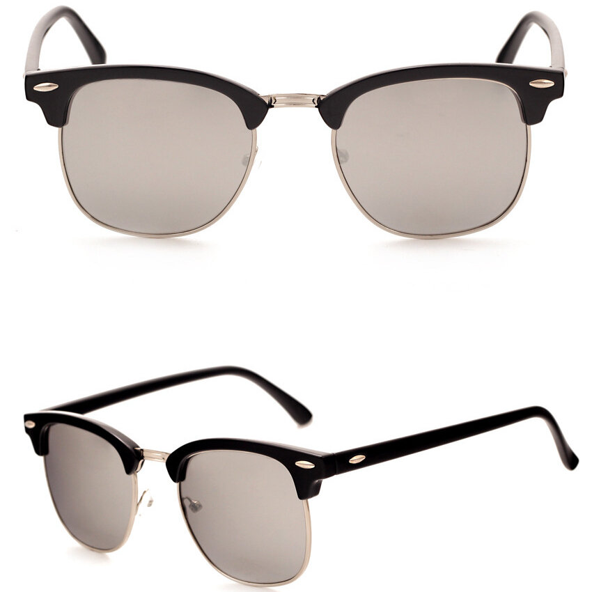 1 Pair Simple Series Daily Solid Color Plastic Women Sunglasses h5 Picture5