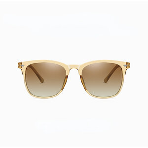 1 Pair Fashionable Series Daily Solid Color Rectangular Resin Women's Polarized Sunglasses h5 Picture4