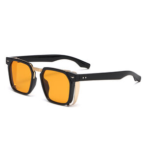 1 Pair Simple Series Daily Solid Color Plastic Women Sunglasses h5 Picture7