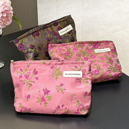 1 Piece Luxurious Series Retro Flower Polyester Women's Bags