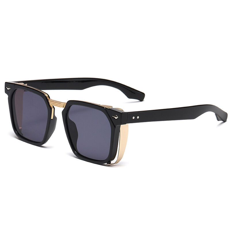 1 Pair Simple Series Daily Solid Color Plastic Women Sunglasses h5Picture6