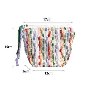 1 Piece Ethnic Series Daily Plaid Polyester Women's Bags h5 Picture11