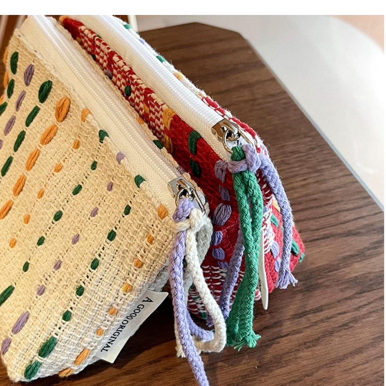 1 Piece Ethnic Series Daily Plaid Polyester Women's Bags Picture8