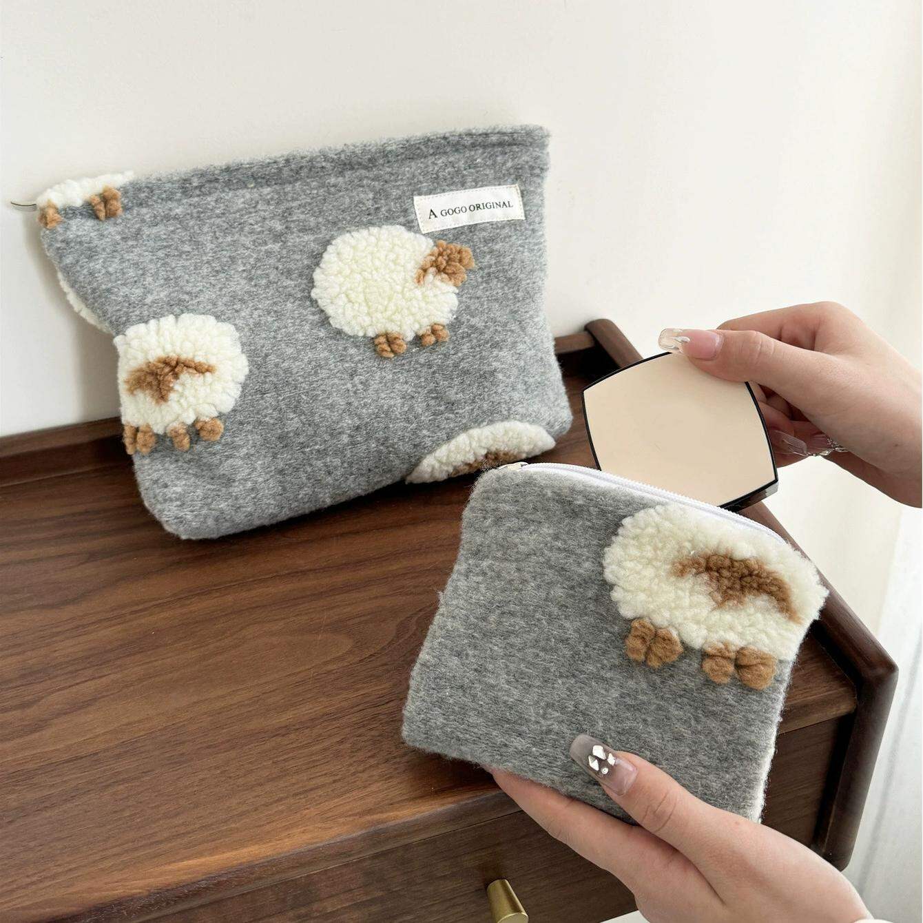 1 Piece Romantic Series Cute Animal Cotton Women's Bags 2