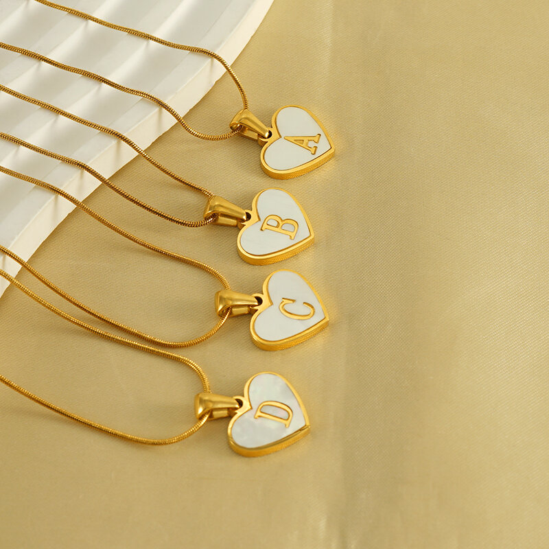 1 Piece Simple Series Daily Letter Women's Pendant Necklaces