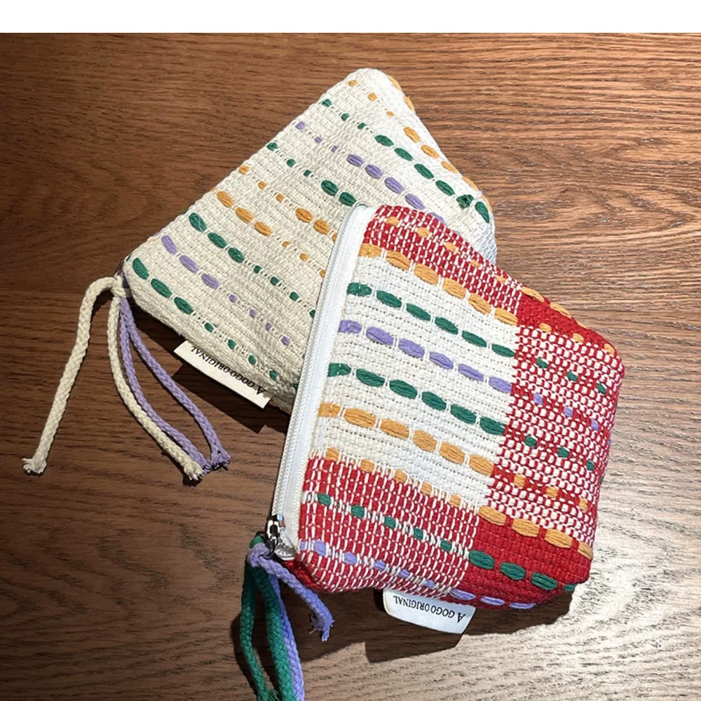 1 Piece Ethnic Series Daily Plaid Polyester Women's Bags Picture3