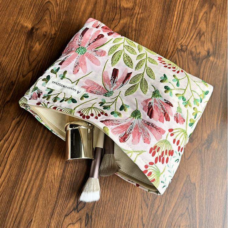1 Piece Luxurious Series Retro Flower Polyester Women's Bags Picture8