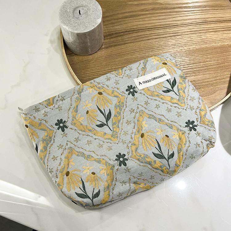 1 Stück Romantische Serie Elegante Blumen Polyester Damentaschen h5 Bild8