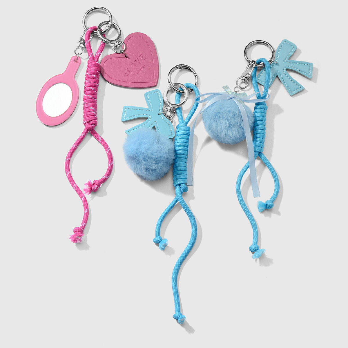 1 Piece Romantic Series Sweet Heart Alloy Women's Bag Charms 2