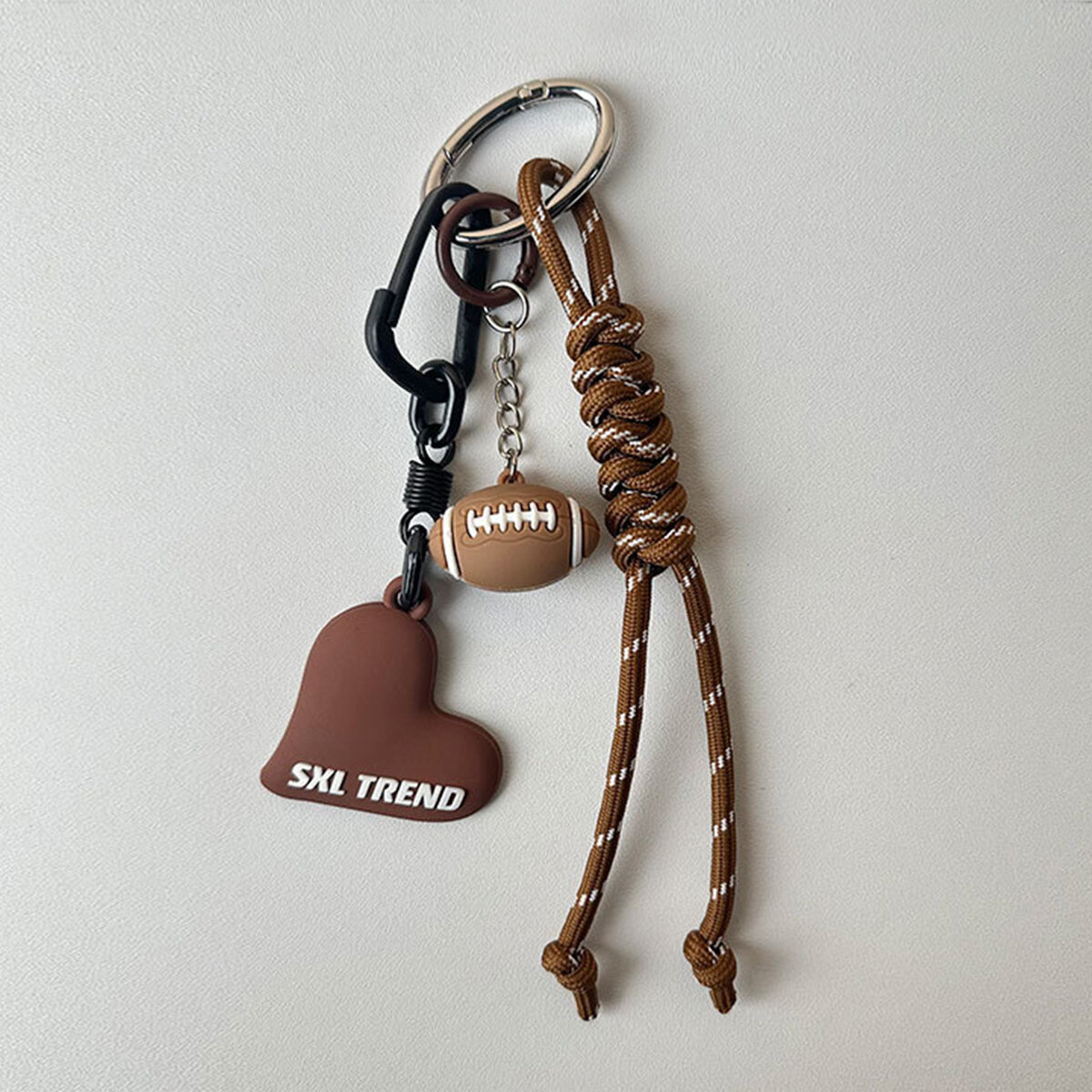 1 Piece Sport Series Brown Color Women's Bag Charms Picture5