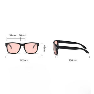 1 Pair of Basic Everyday Sports Casual Solid Color Unisex Sunglasses h5 Picture7