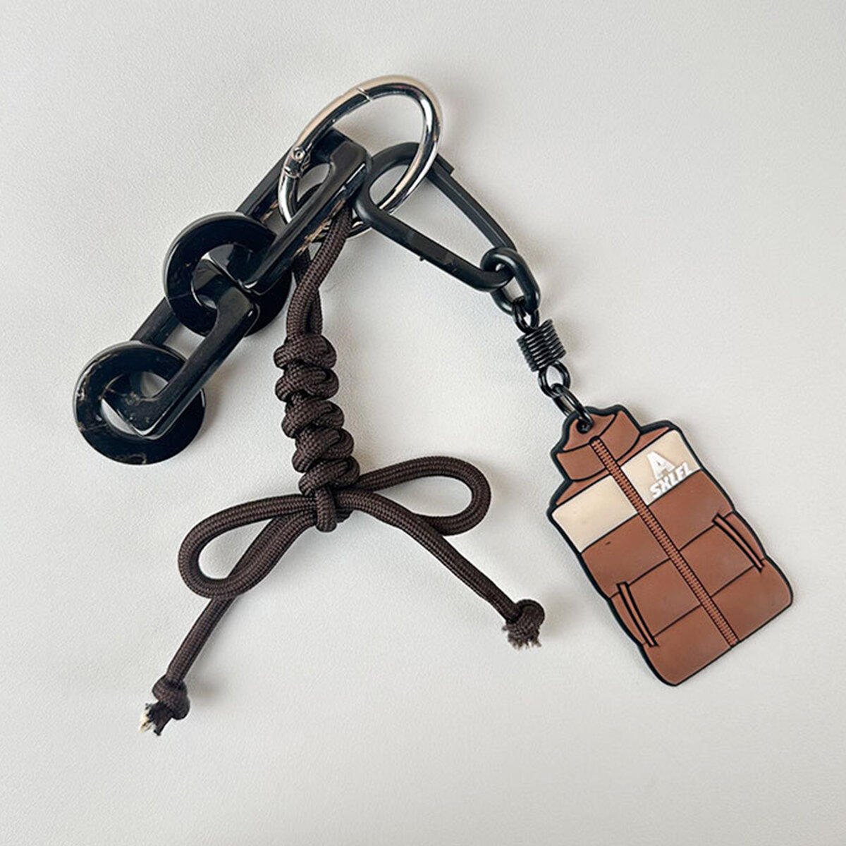 1 Piece Sport Series Brown Color Women's Bag Charms h5 Picture6