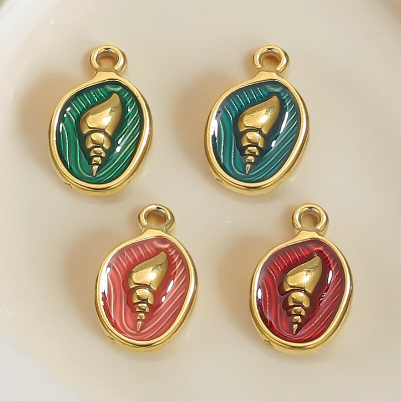 1 Piece Simple Series Retro Turtle Stainless Steel Waterproof Gold Color Women's Pendants Picture3
