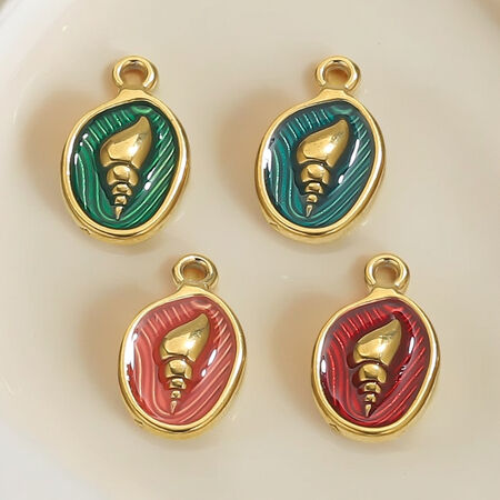 1 Piece Simple Series Retro Turtle Stainless Steel Waterproof Gold Color Women's Pendants 2