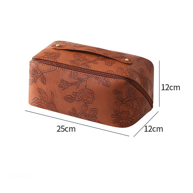 1 Stuk Eenvoudige Serie Elegante Bloemen PU Damestassen Afbeelding9