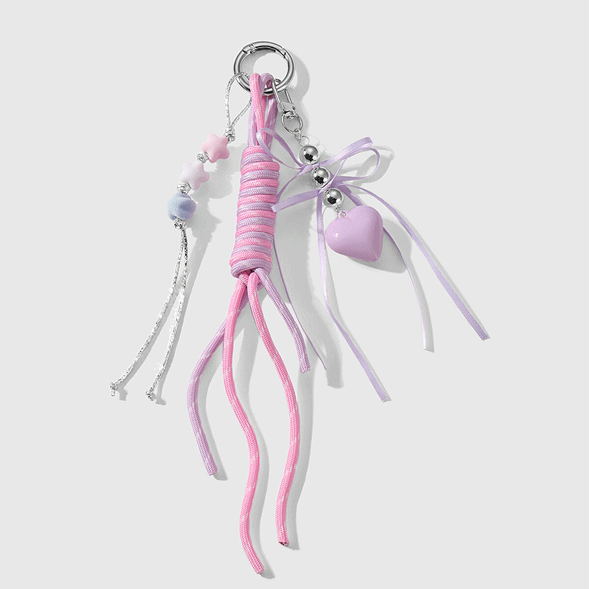 1 Piece Romantic Series Sweet Heart Alloy Women's Bag Charms 2