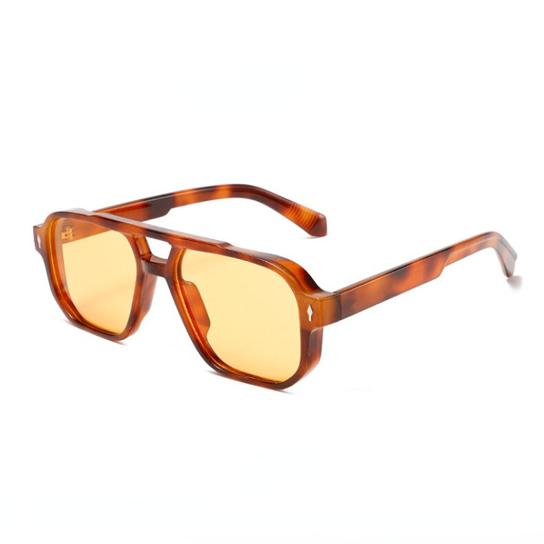 1 Pair Daily Series Light Commute Solid Color Plastic Unisex Sunglasses h5 Picture5