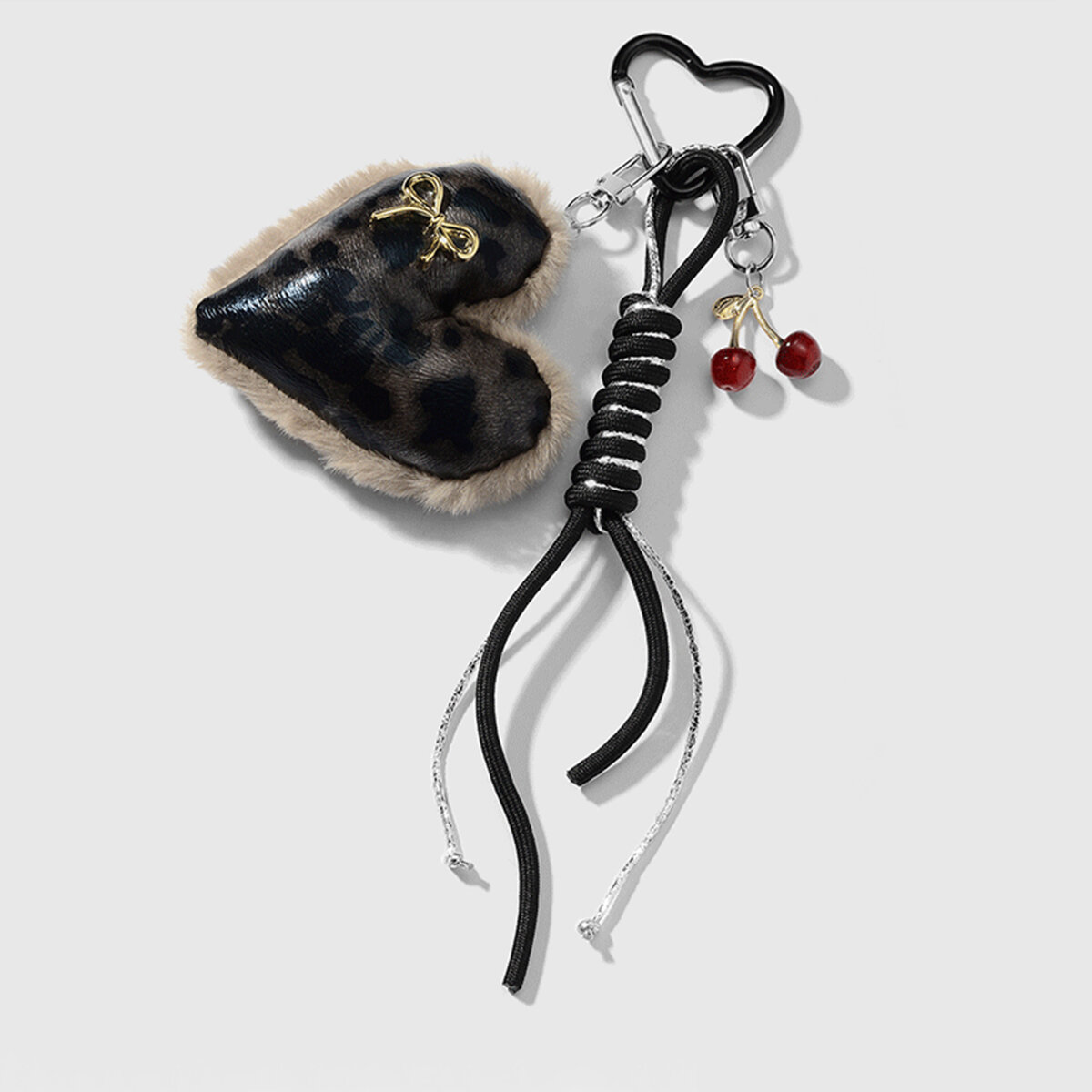 1 pezzo semplice serie retrò leopardo stampa lega borsa donna ciondoli Immagine4