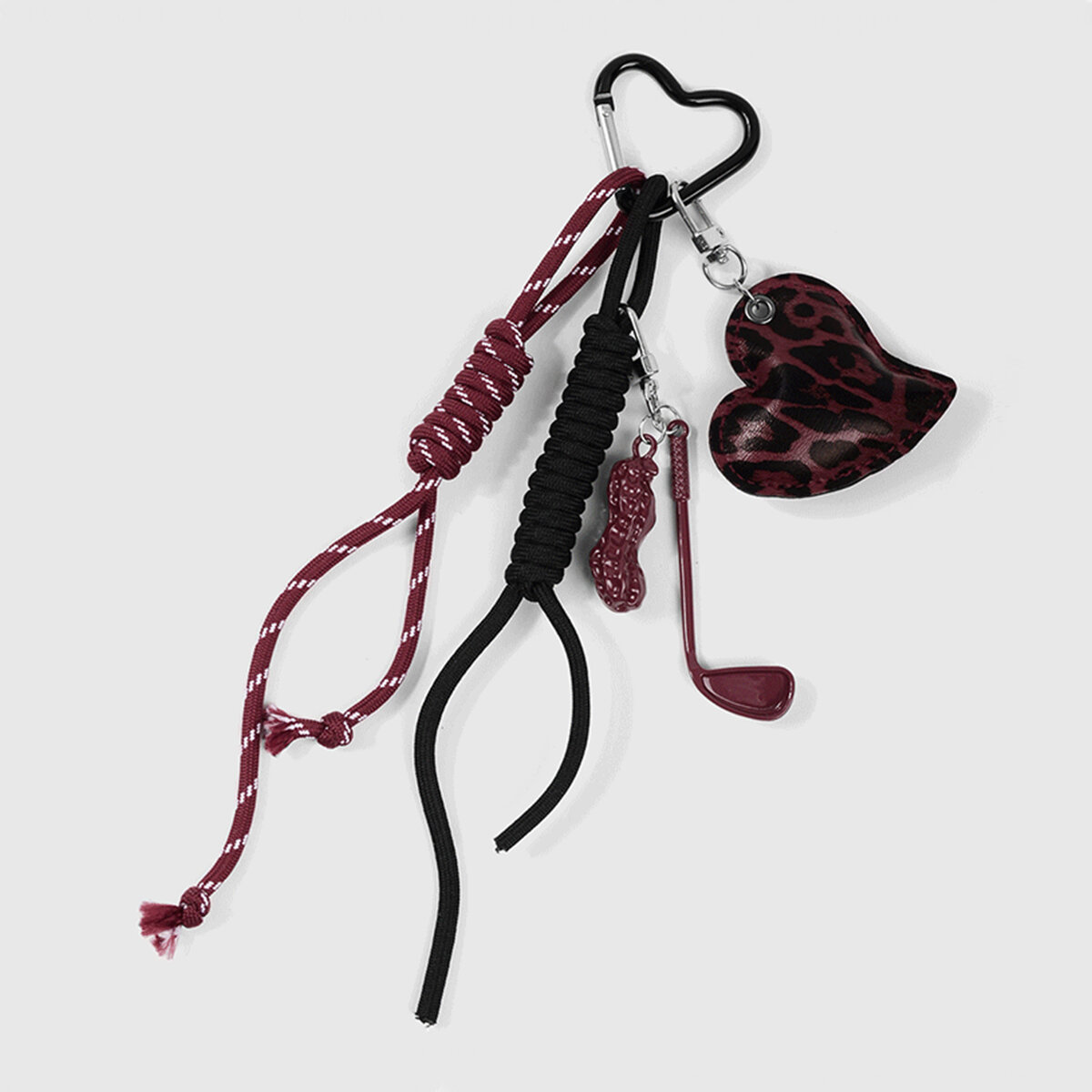 1 Piece Simple Series Retro Heart Alloy Women's Bag Charms